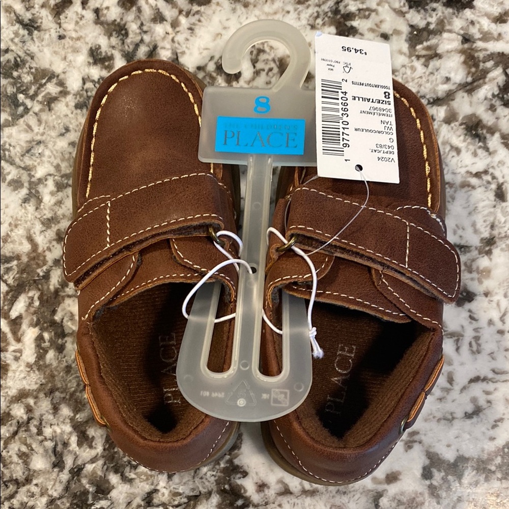 The Children's Place Brown Moccasin Shoes with Soft Soles